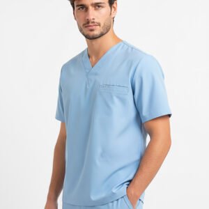 Uniforme Antifluido Hombre Aul Claro