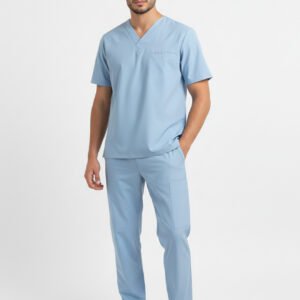 Uniforme Antifluido Hombre Aul Claro