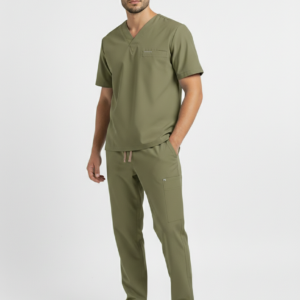 Uniforme antifluido verde oliva
