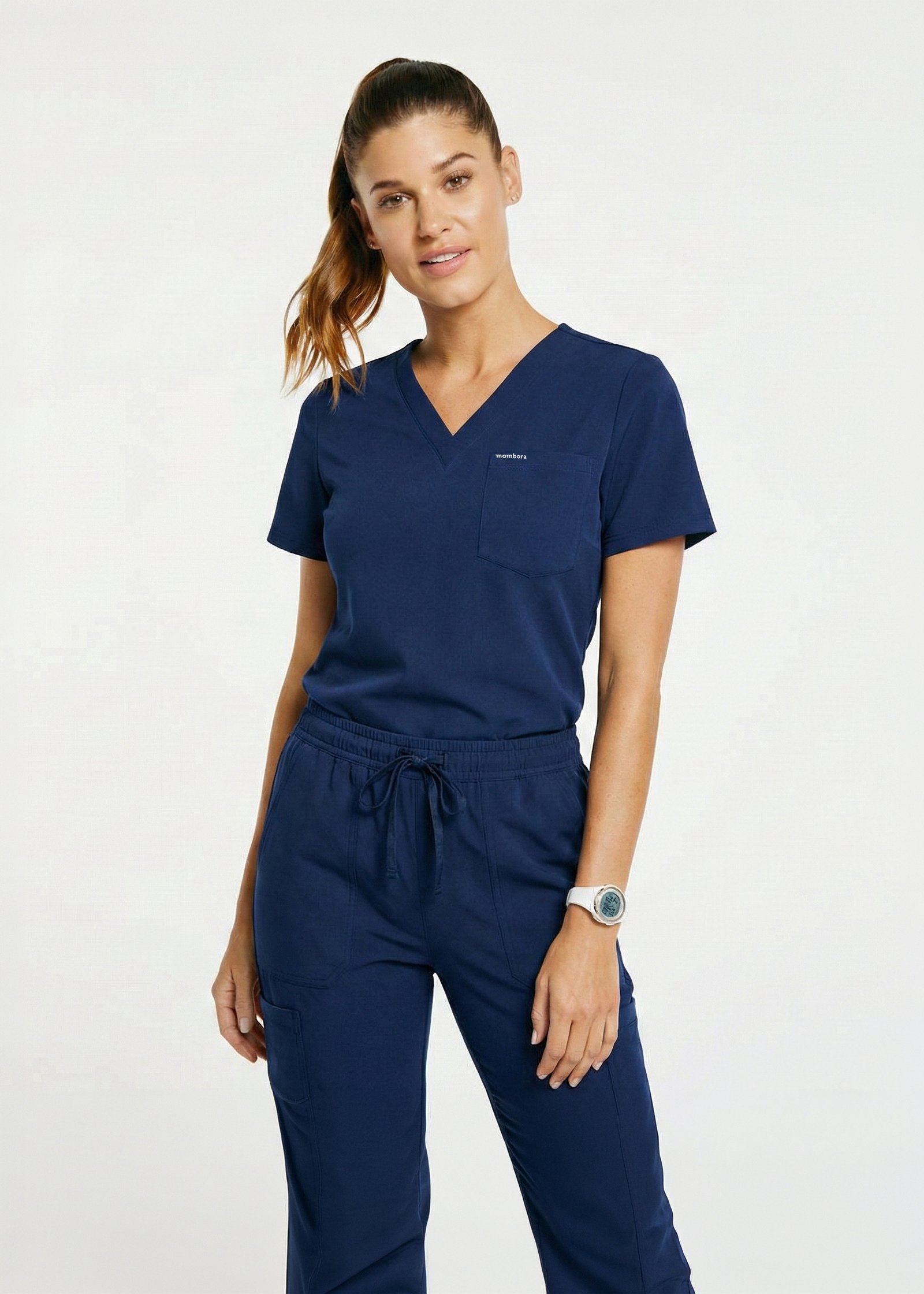 MUMALLDAY13 (1) Uniforme antifluido mujer Azul Oscuro